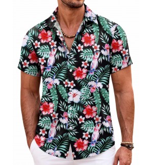 Men's Beach Shirt Short Sleeves