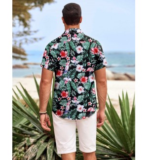 Men's Beach Shirt Short Sleeves